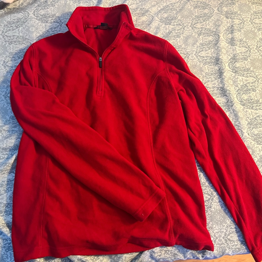 Red Pullover size L (14-16)